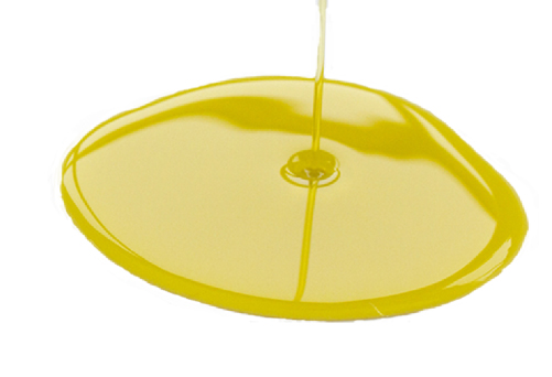 純度１００％の椿油は金色です